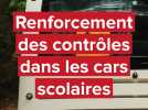Renforcement des contrôles dans les transports scolaires