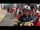 VIDÉO. Pour le carnaval, 1 200 enfants ont inondé de confettis les rues de Cholet