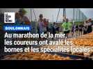 Au marathon de la mer, les coureurs ont avalé les bornes et les spécialités locales