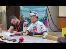 Tadej Pocagar après LBL