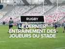 Les derniers préparatifs du Stade Toulousain avant leur demi-finale de Champions Cup