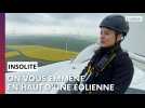 On a testé l'ascension en haut d'une éolienne