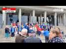 VIDÉO. Manifestation du 1er-Mai à Brest : la chorale des invisibles entonne des chants de lutte