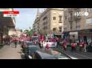 VIDÉO. Manifestations du 1er mai : le cortège caennais s'élance de la place Saint-Pierre à Caen