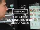 Elle installe un distributeur de burgers sur la façade de son restaurant