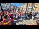 Manifestation du 1er mai 2025 à Abbeville, en hommage à Chantal Leblanc décédée il y a 10 ans