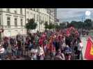 VIDÉO. Plus de mille personnes ont participé au défilé lors de la manifestation du 1er mai à Angers