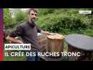 Cet apiculteur reproduit l'habitat naturel des abeilles