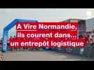 VIDÉO. A Vire Normandie, ils courent dans un entrepôt logistique de la Normandise