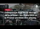 VIDEO. Classement RSF de la liberté de la presse : les États-Unis et la France perdent des places