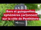VIDÉO. Bars et guinguettes éphémères cartonnent sur la côte de Penthièvre