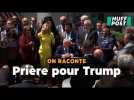 Ambiance surréaliste à la Maison Blanche pour fêter la journée de la prière