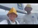Le carnet de bord de Charlotte Yven et Hugo Dhallenne sur la Transat Paprec #3