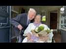VIDÉO. « Il fallait marquer le coup »  : ce couple a fêté ses 70 ans de mariage à Paimpol