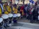 Carnaval de Dunkerque : à la bande de Petite-Synthe, un parcours inhabituel et du soleil