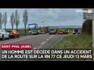 Un Aubois décède dans un accident de la route sur la RN 77 à Saint-Phal ce jeudi 13 mars 2025