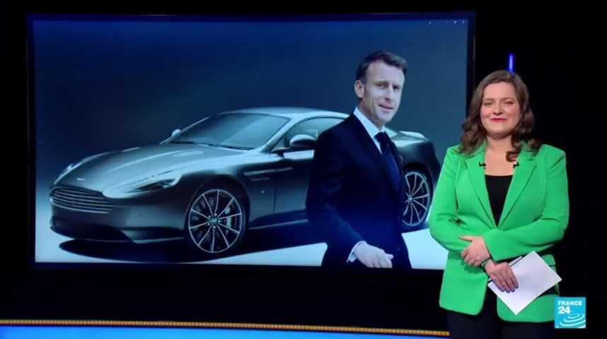 Emmanuel Macron bientôt au volant d'une Aston Martin ? L'Elysée dément