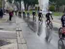 Passage de la sixième étape de Paris - Nice à Bagnols-sur-Cèze