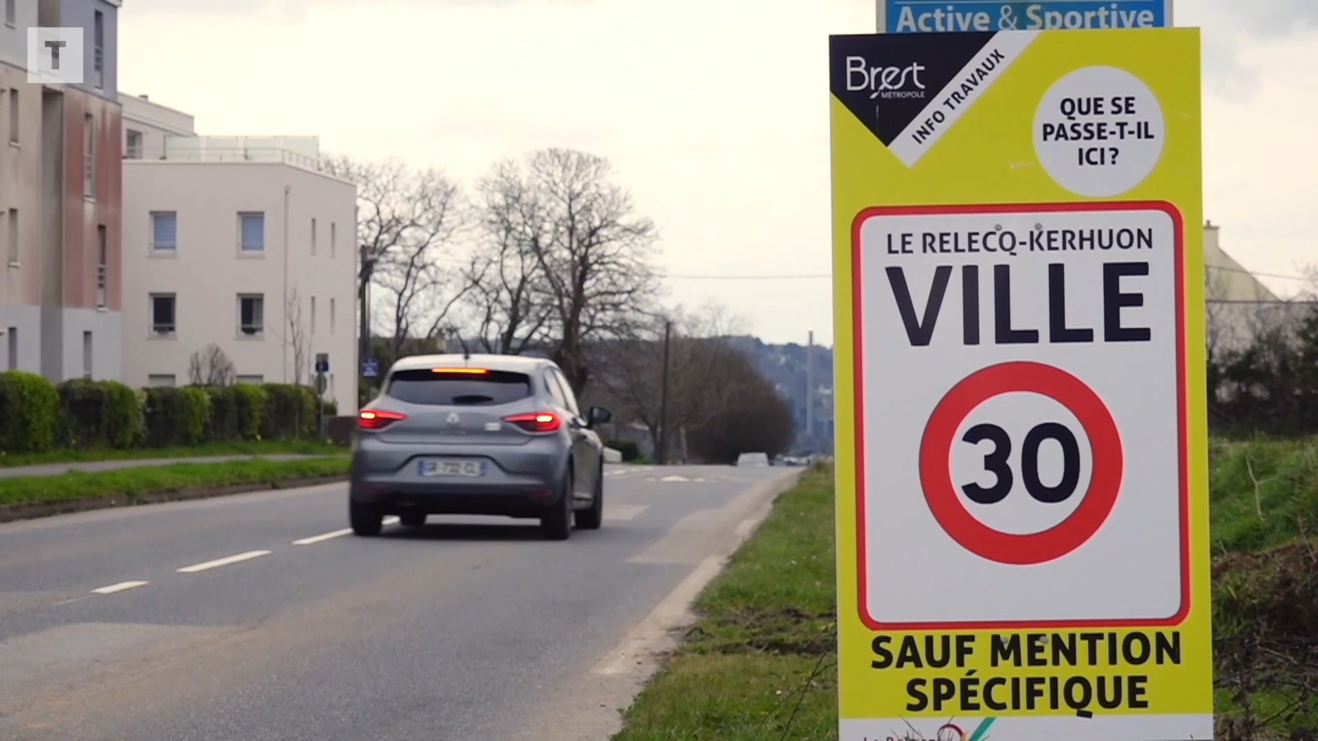 À Lorient, pionnière du passage à 30 km/h, « le nombre d'accidents graves a été divisé par deux » [Vidéo]