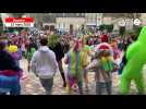 VIDÉO. À Bayeux, un aperçu du flashmob ayant lancé le premier carnaval lycéen de la ville