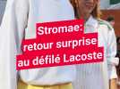 Stromae: retour surprise au défilé Lacoste