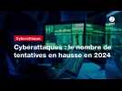 VIDEO. Cyberattaques : le nombre de tentatives en hausse en 2024