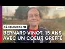 Bernard Vinot, greffé du coeur depuis 15 ans