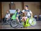 Un dimanche avec le Nord Franche-Comté handball club, qui pratique le handfauteuil à Vieux-Charmont