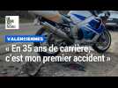 Accident entre moto et taxi à Aulnoy-lez-Valenciennes