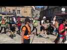 VIDÉO. C'est parti pour 100km de marche nordique autour de Fougères