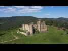 Le château de Portes, fermé au public depuis un an, fait l'objet actuellement de travaux