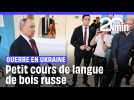 Guerre en Ukraine : Petit cours de langue de bois russe avec Vladimir Poutine