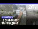 Des orages de grêle et de fortes pluies frappent le Sud-Ouest