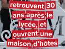 Ils se retrouvent 30 ans après le lycée, et ouvrent une maison d'hôtes entre Albert et Péronne