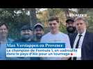 Max Verstappen en Provence, le champion de Formule 1, en vadrouille dans le pays d'Aix pour un tournage