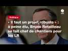 VIDEO. « Il faut un projet robuste » : à peine élu, Bruno Retailleau se fait chef de chantiers pour les LR