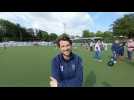 Hockey : Gaspard Baumgarten à l'interview après la demi-finale Leopold Braxgata