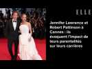 Jennifer Lawrence et Robert Pattinson à Cannes : ils évoquent l'impact de leurs parentalités sur...