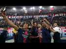 Ligue 1: 13ème titre pour le PSG et des supporters en liesse