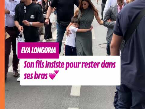 VIDEO : Eva Longoria, instant en famille sur la Croisette