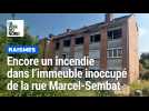 Encore un incendie dans l'immeuble inoccupé de la rue Marcel-Sembat, à Raismes