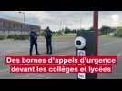 VIDÉO. Des bornes d'appels d'urgence devant les collèges et lycées aux Sables-d'Olonne