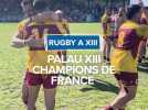 Palau XIII champions de France