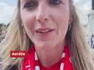 Les supporters de l'AS Nancy-Lorraine en extase lors des célébrations place Stanislas