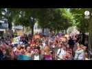 VIDÉO. À Saint-Brieuc, des messages et des couleurs arc-en-ciel à la Marche des fiertés