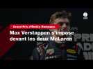 VIDÉO. Grand Prix d'Émilie-Romagne. Max Verstappen s'impose devant les deux McLaren