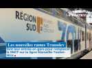 Les nouvelles rames Transdev font leur entrée en gare pour remplacer la SNCF
