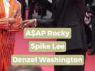 Spike Lee, Asap Rocky et Denzel Washington au festival de Cannes