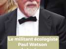 Paul Watson présent sur le tapis rouge du festival de Cannes