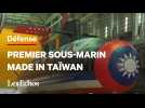 Taïwan dévoile son tout premier sous-marin construit sur l'île